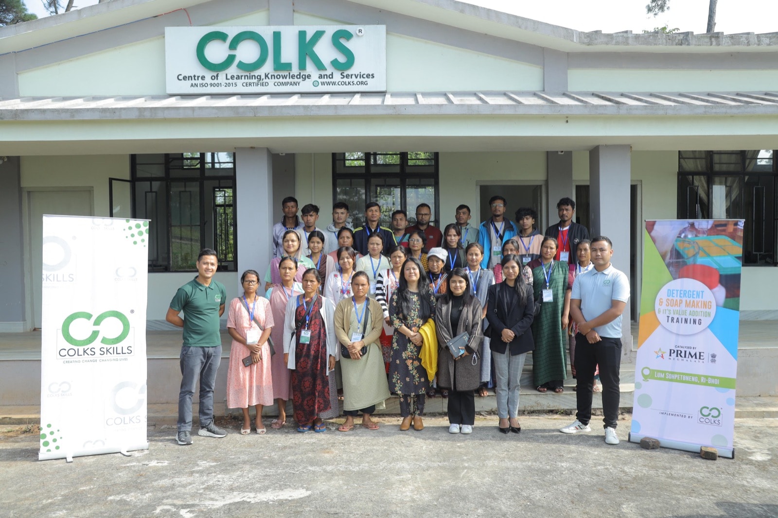 Soap and detergent making training, Lumsohpet Bneng, Ri-Bhoi District